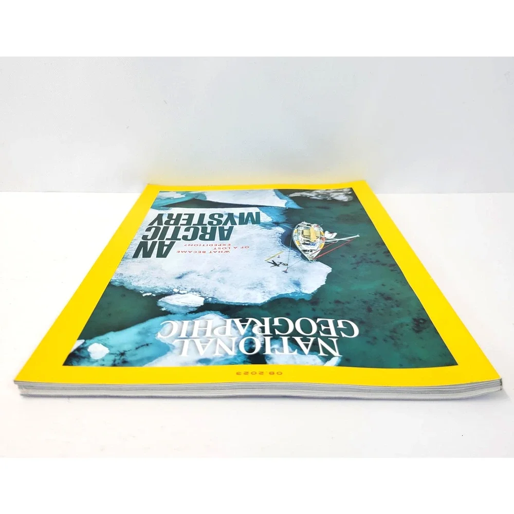 National Geographic Magazine August‎ 2023 An Arctic Mystery Back Issue Science